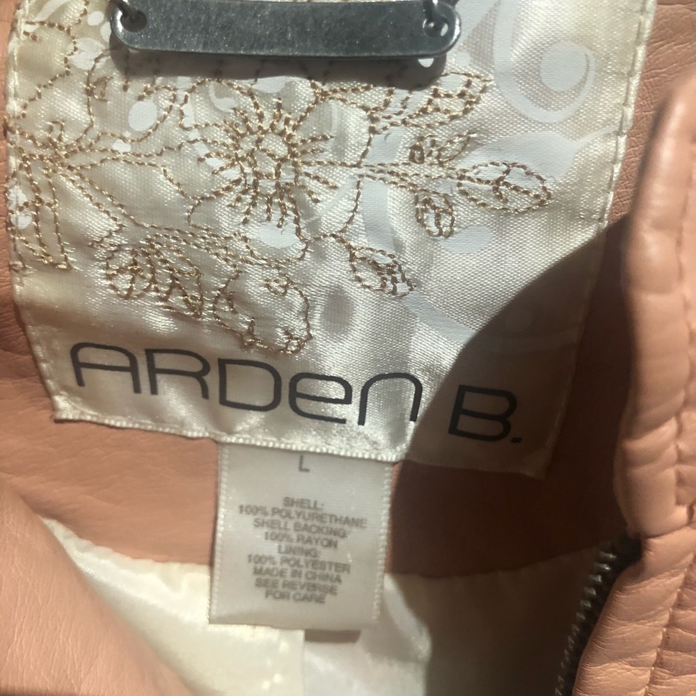 Blush Leather Jacket - image 3